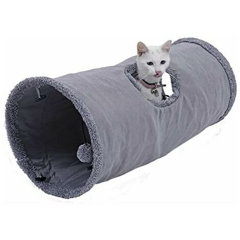 Jouet Pour Chat, Tunnel pour Chat avec 5 Canaux pliables, Chat