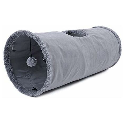 Tunnel-tente Pour Chat - Lit Chauffant En Coin, Coton Thermique, Mousse Mémoire, Taille S (55x40 Cm), Pour Chaton - 8