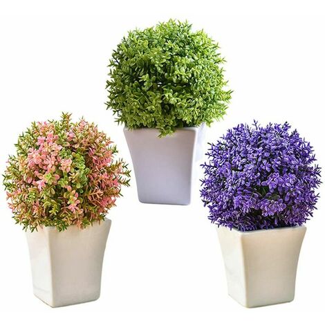 Plante artificielle 150cm en pot Fausse plante Wisteria avec fleurs  violettes pour décoration intérieur ou extérieur - Costway