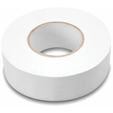 Ruban Adhésif Blanc Tissu 25mm X 50m - Étanche, Résistant UV, Pour Réparations Et Bricolage