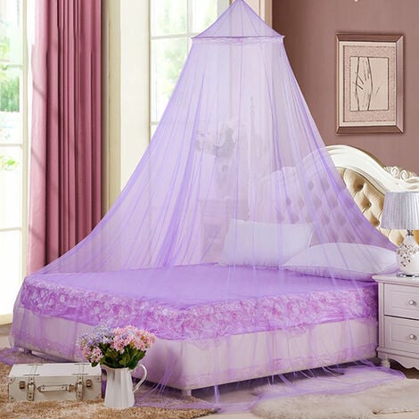 Filet de moustiquaire violet 230 60 850, écran anti - moustique, facile à  installer lit simple, lit