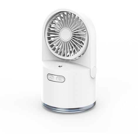 Ventilateur de circulation d'air de bureau électrique intelligent portable  blanc