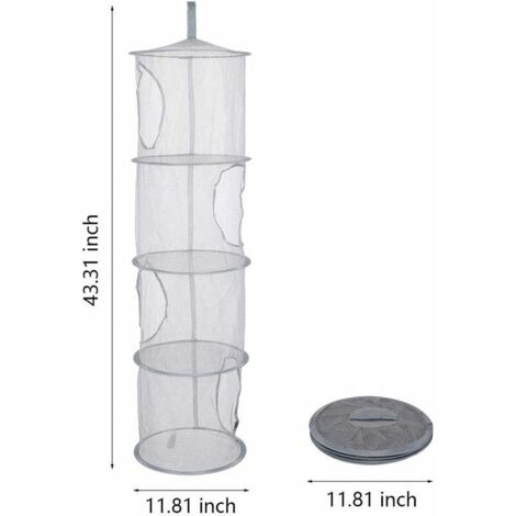Panier De Rangement Suspendu Pour Chevet - Organiseur Portable, Multifonction, Blanc - 33x12x10cm - Idéal Dortoir, Bureau, Cuisine