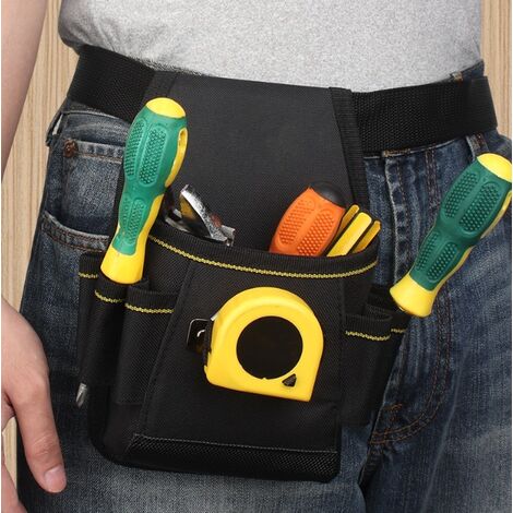 Électricien taille poche ceinture outil pochette sac toile matériel  porte-outils sac-cl.