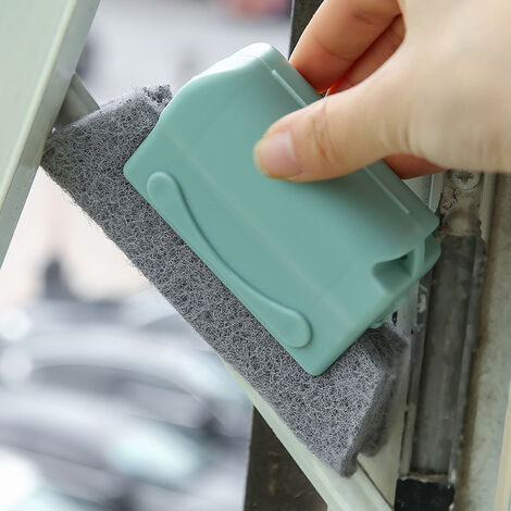Brosse de nettoyage de rail de porte de fenêtre, kit de glissière de  rainure d'espace, nettoyeur de cuisine