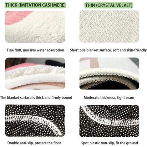 Tapis De Douche Quadrant Super Absorbant - 45x143 Cm, Antidérapant, Lavable En Machine, Kaki