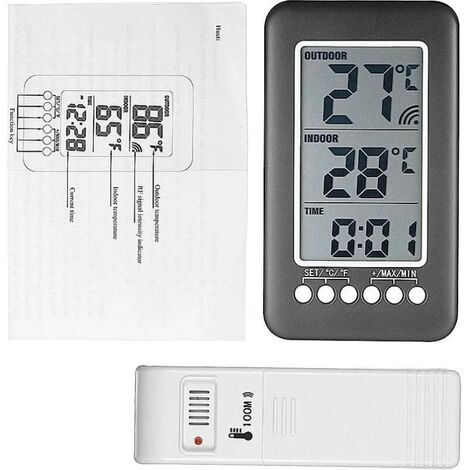 Thermomètre Intérieur Décoratif Intelligent