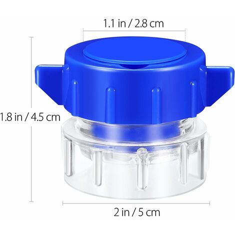 Keyroad Taille-crayon Triangulaire En Plastique, Double, Avec Récipient