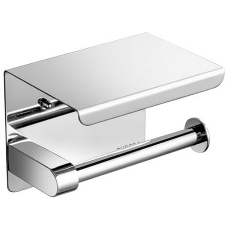4 Supports Muraux GNALIA Noir - Fixation Adhésive, Rangement Douche Et Bureau Pour Téléphone Et Télécommande - 6
