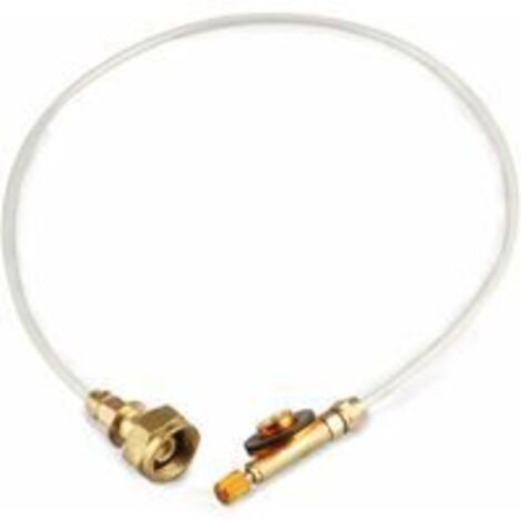 Adaptateur De Remplissage Pour Bouteilles De Gaz Butane – Recharge Directe Sans Tuyau – En Cuivre/zinc/fer – Pour Camping