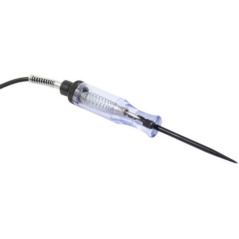 noir-Stylo Testeur de Tension, Stylo de Test Électrique ​6V 24V Testeur de Circuit Stylo de Test Électrique Tension éLectrique Stylo Test ÉLectrique Automatique Courant Continu Tournevis Machines