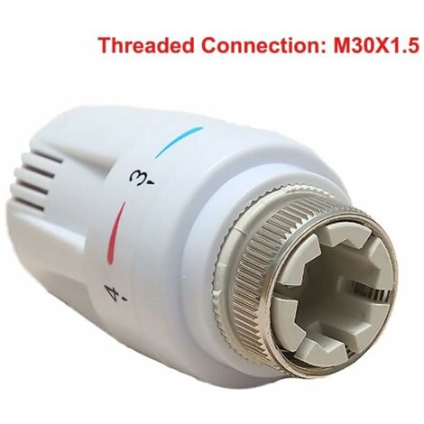 Vannes De Contrôle De Température Thermostatique Automatique Standard Pour Radiateur Tête Fixe De Rechange