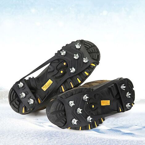 L (tailles 41-45) 2pcs Crampons à glace Crampons Snow Grips Boot