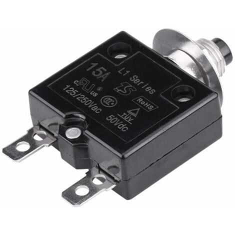 Lot De 4 Disjoncteurs Thermiques KYB8 - Protection Contre Les Surcharges 20A, Réinitialisation Manuelle, Pour Appareils électriques