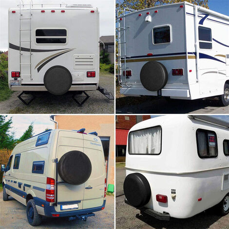 4x Caravane Roue Housse Voiture Camping-Car Pneus Imperm??able UV