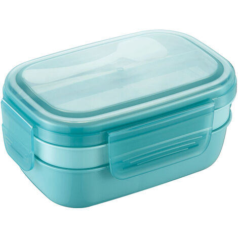 1pc Lunch Box - 1900mL Boîte à Bento Enfant Adulte Bento Box avec  Compartiments et Couverts, Boîte