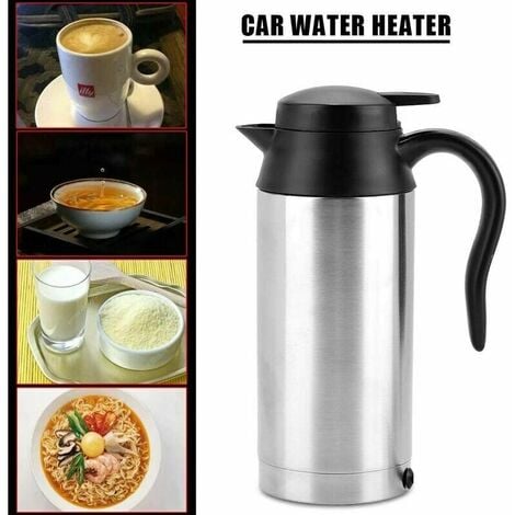 Acheter 12V / 24V 1000ml voiture camion électrique chauffé bouilloire d'eau  chaude bouteille tasse d'eau chaude