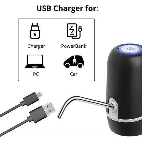 Pompe à Eau Électrique Pour Bouteille - Distributeur Automatique USB | Pour Maison, Bureau, Cuisine - 4