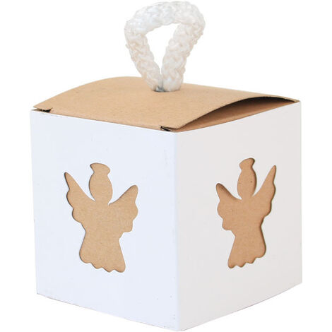 Packaging petits contenants chocolats - Boîte boule de Noël Argent