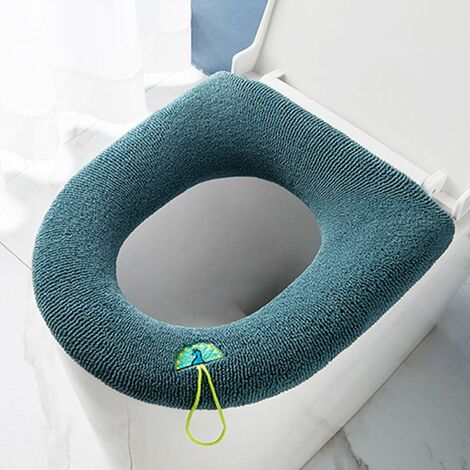 2 pièces kussen chauffant pour siège de toilette tapis de toilette