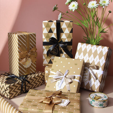 Boîte-cadeau avec ruban carré vide cadeau emballage boîte d'emballage pour  mariage bébé douche fête d'anniversaire fournitures 