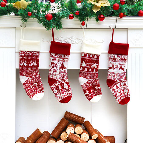 Étiquettes En Cuir PU Personnalisables Pour Chaussettes De Noël – Gravure Laser, Rivets Inclus