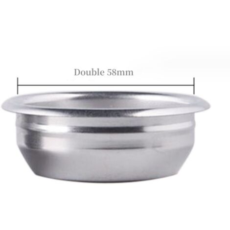 FILTRE NEUF 58MM Café Expresso Grind Filtre Panier Machine Argent
