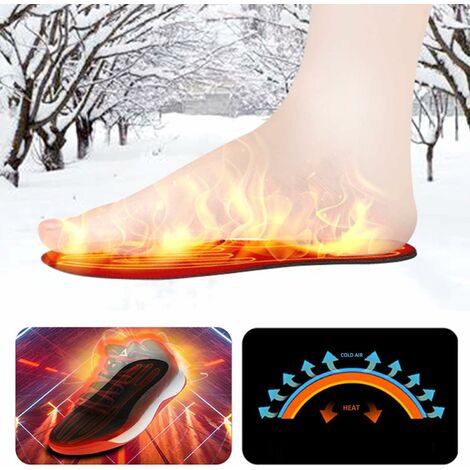 Chauffe-pieds électrique hiver rechargeable USB bottes chauffantes