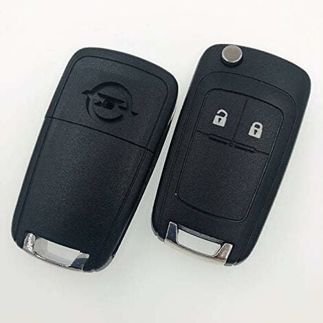 Coque de clé à distance vierge, porte-clés à 1 bouton, compatible