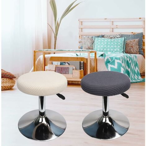 Jaune-2 PCS Housse Tabouret Rond Housses de Tabouret Universel Housse Assise Chaise Housse Jaune-2 PCS Housse Tabouret Rond Housses de Tabouret Universel Housse Assise Chaise Housse