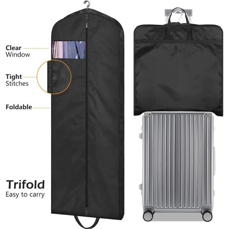 Sac à chaussures de voyage (2 pièces) pour valise et sac à dos (étanche)  avec fenêtre