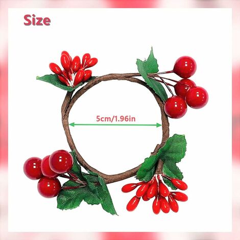 Rond De Serviette De Noël - Lot De 6 Pièces | Mercerie Et Tissus