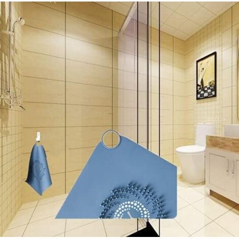 Bouchon de vidange de douche noir 90 /115 - Finition noire ate