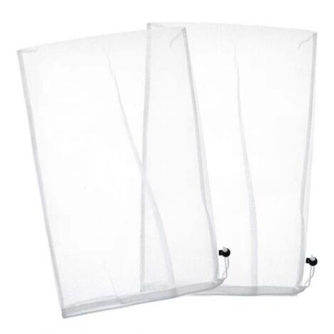 Lot De 5 Sacs Filtre à Peinture Pour Seau De 2 Gallons - Ouverture Élastique, Maille Fine (250µm) - Pour Filtration Peinture, Jardinage, Hydroponie