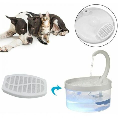 Filtres de fontaine d'eau pour chat, filtres de remplacement pour fontaine d'eau pour chien et chat, filtres de remplacement pour distributeur d'eau 1 pièce