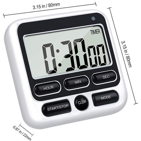 Debflex 707823 Horloge Modulaire Digitale
