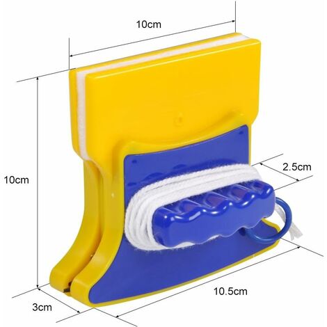 Miroir D'Essuie-Glace, Nettoyage Pour Verre Double Face 2 En 1