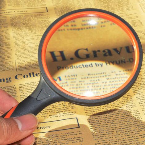 Lecture,2 Pièces Loupe Grossissante à Main, Loupe Enfant,Loupe De Lecture,pour Livres Scientifiques, Journaux, Lecture, Insectes, Passe-Temps, Observation De Qualité Supérieure