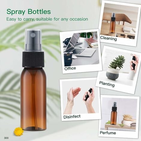 DKBT Flacon Spray Vide 30ml 35 Pièces Vaporisateur Parfum Vide, Bou