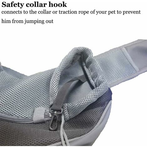 Porte-Chiot, Écharpe en Maille Respirante pour Chien, Sangle Réglable,  Porte-Chien Souple, Durable, Mains Libres, Porte-Voyage, Étanche, pour  Chiens