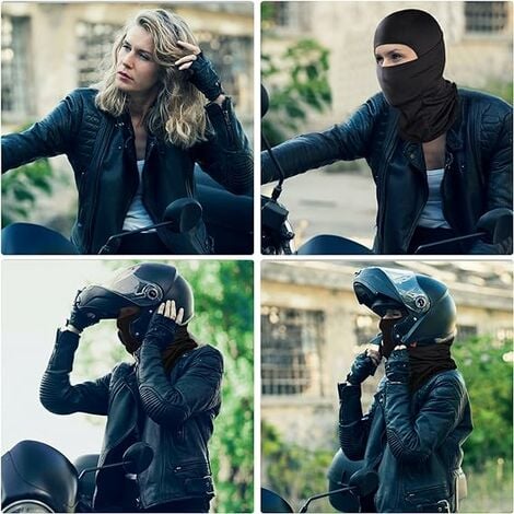 Masque facial protection UV pour hommes femmes pare-soleil tactique léger  moto course équitation