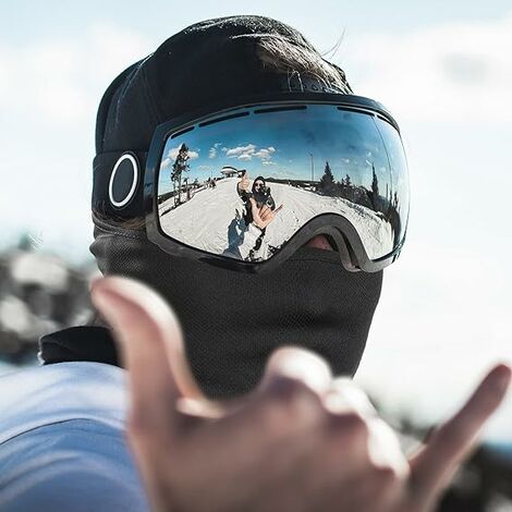Masque De Ski, Cache-cou De Moto Pour Casque, Charpe De Protection Uv Pour  Homme/femme