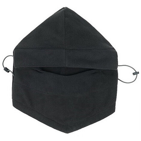 Cagoule Moto/Ski Respirante – Coupe-vent, Chaude, Pour Homme Et Femme | Tissu Maille Nez/bouche, Taille 42 Cm, Gris