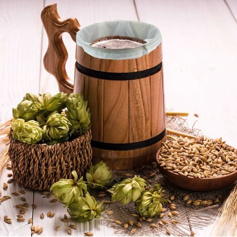 3 Sacs à Lait De Noix Réutilisables Avec Cordon - Filtration Café, Thé, Vin, Bière, Jus