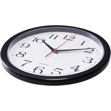 Horloge Murale Acrylique 10 Pouces Thème Plage - Mouvement Silencieux, Résistante Aux Intempéries | Déco Patio, Jardin, Intérieur