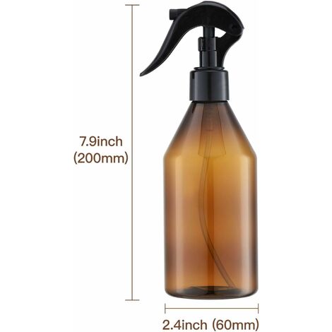 BPZXL 12 pièces 300ml Vert flacons vaporisateurs vides en plastique de Avec  Sprayer Noir，Vaporisateur Cheveux Vaporisateur Plante Vaporisateur Eau -  Flacon Spray Vide : : Beauté et Parfum