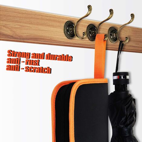 LIFKOME Mini Crochets Muraux En Métal Style Rétro Pour Empêcher