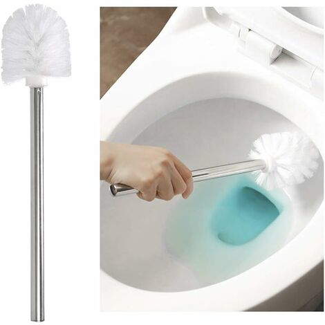 Set Brosse Et Corbeille De Salle De Bain Harbour Housewares - Acier Inox Noir Moderne