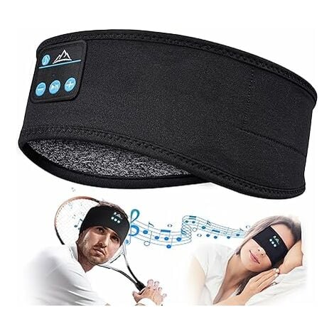Acheter Fone Bluetooth écouteurs sport sommeil bandeau élastique sans fil  casque musique masque pour les yeux sans fil Bluetooth casque bandeau
