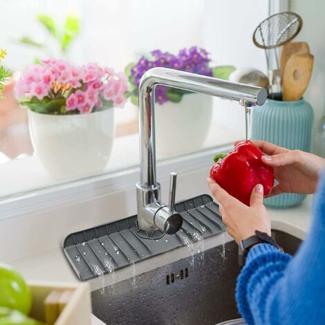 Acheter Tapis absorbant pour robinet de cuisine, protection contre